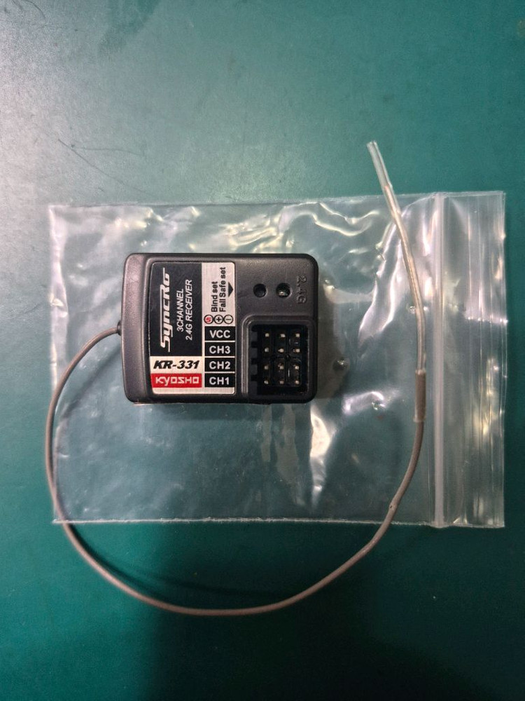*일괄or개별판매*교쇼RC카용(Syncro조종기전용)알씨카수신기KR-331(2개)일괄~바람에언덕에서 이미지