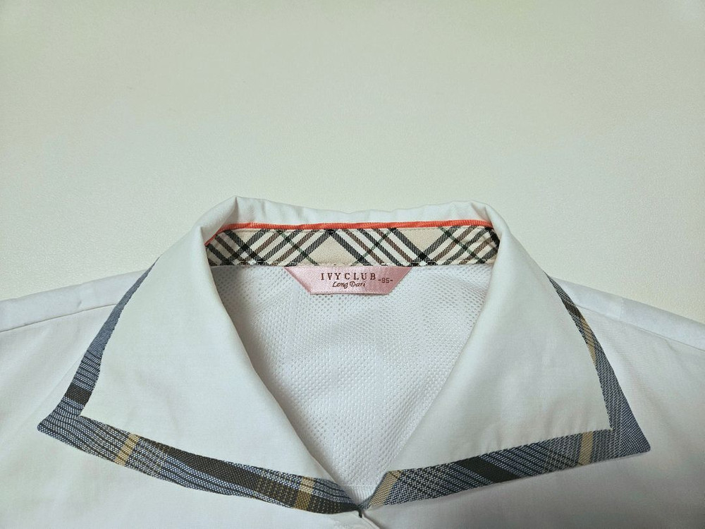 효자고 여자 교복 하복 블라우스 셔츠 95 판매 이미지