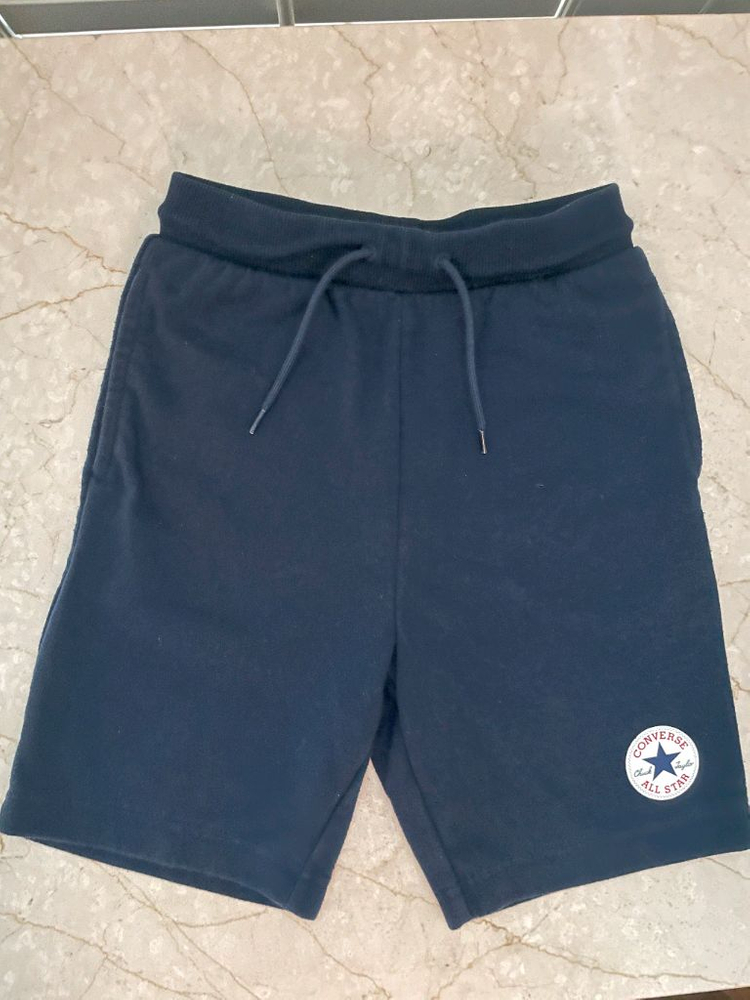 유니크로 키즈. 자주. 컨버스 네이비 반바지 S 3종세트 이미지