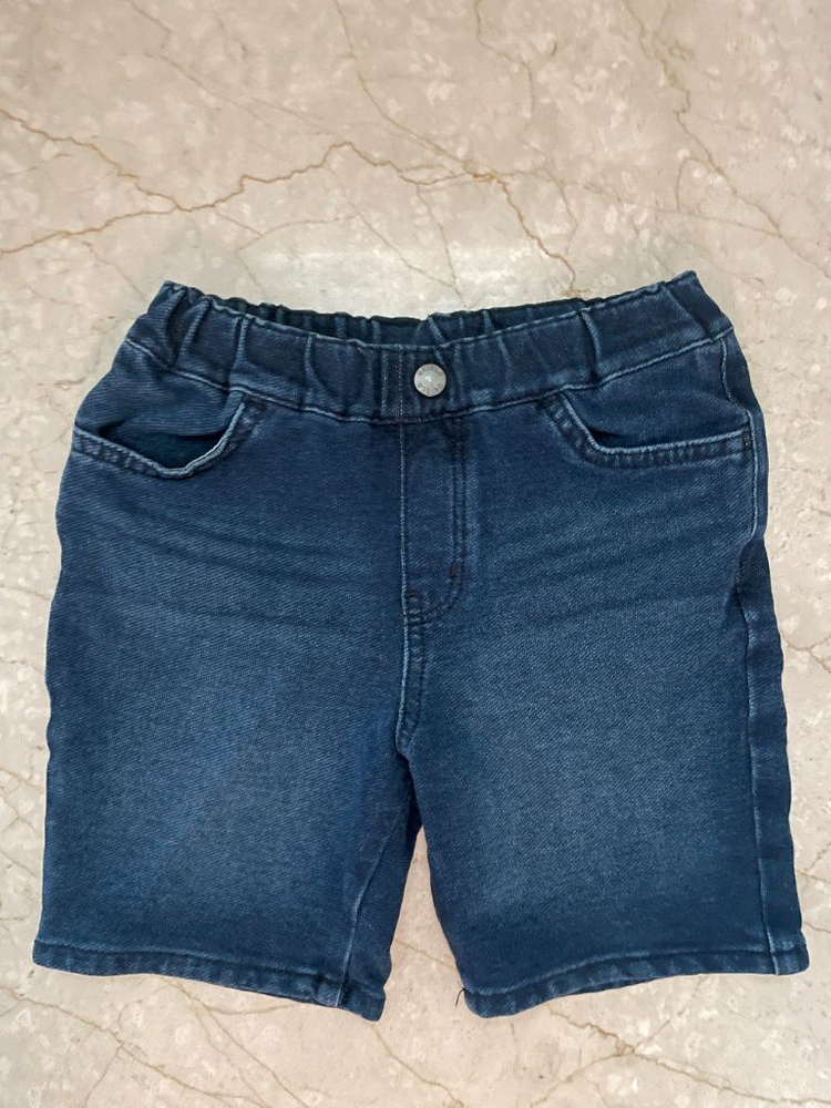 유니크로 키즈. 자주. 컨버스 네이비 반바지 S 3종세트 이미지