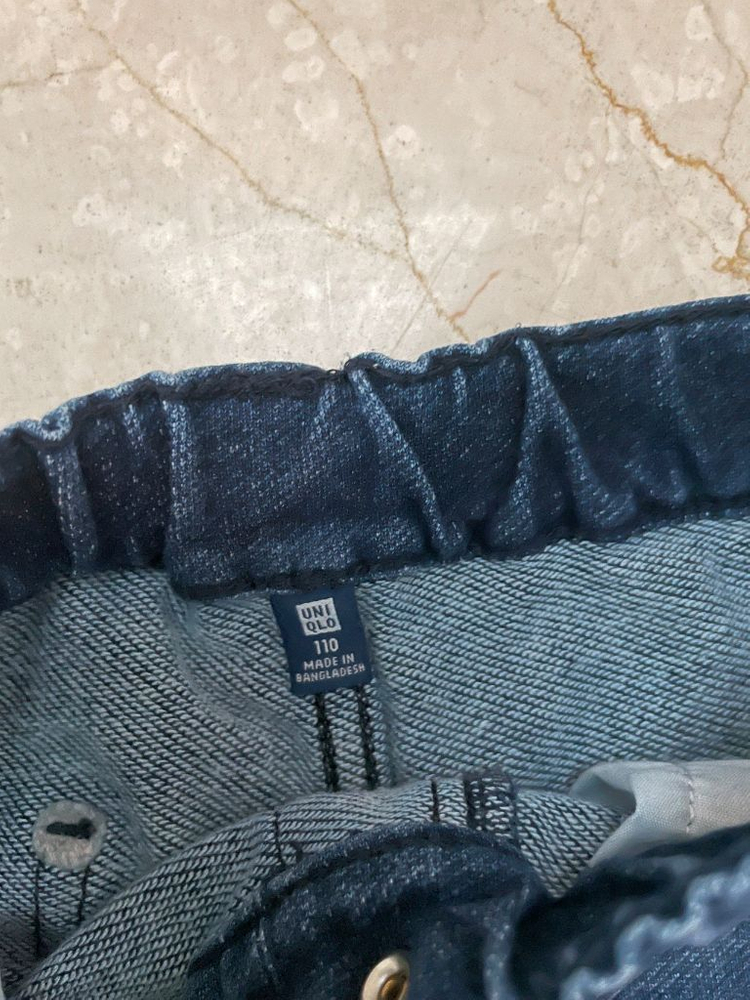 유니크로 키즈. 자주. 컨버스 네이비 반바지 S 3종세트 이미지