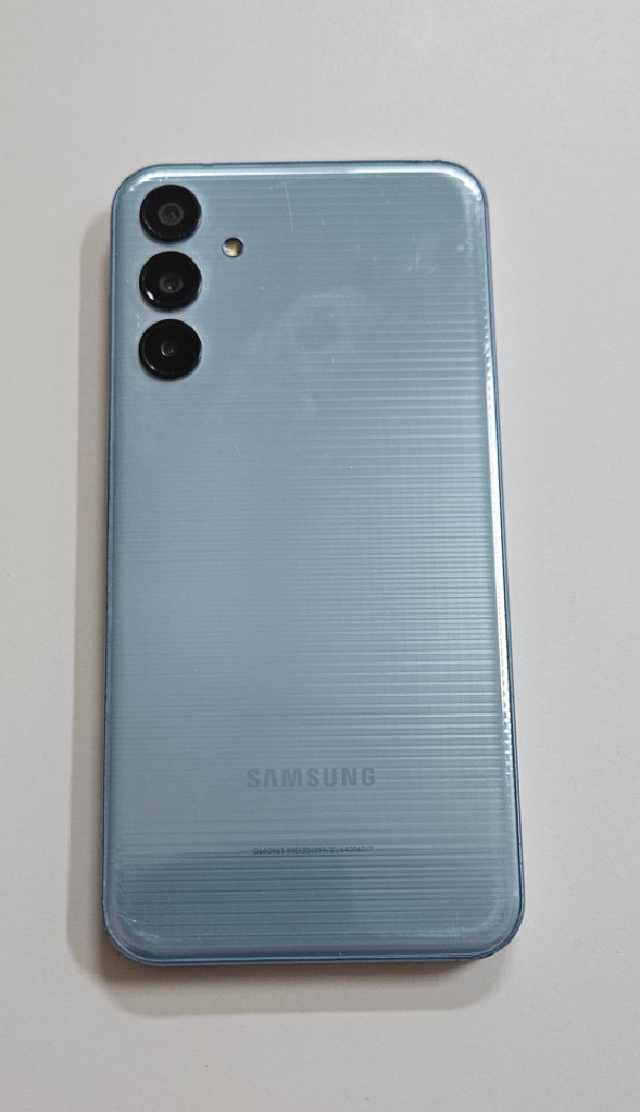 삼성 갤럭시 와이드7 (A155) 라이트 블루 128GB 가성비폰 (+새케이스) 이미지