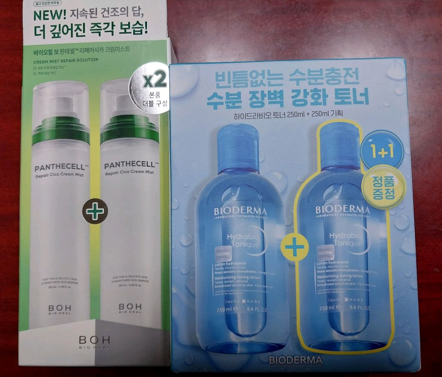 바이오더마 토너,바이오힐보,코스노리,나인위시스 판테톨 미스트,파티온 토너,화해에센셜 토너,잇츠스킨 앰플 이미지