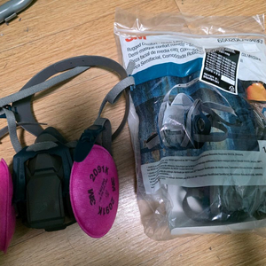 3m 방진, 방독마스크 + 필터 이미지