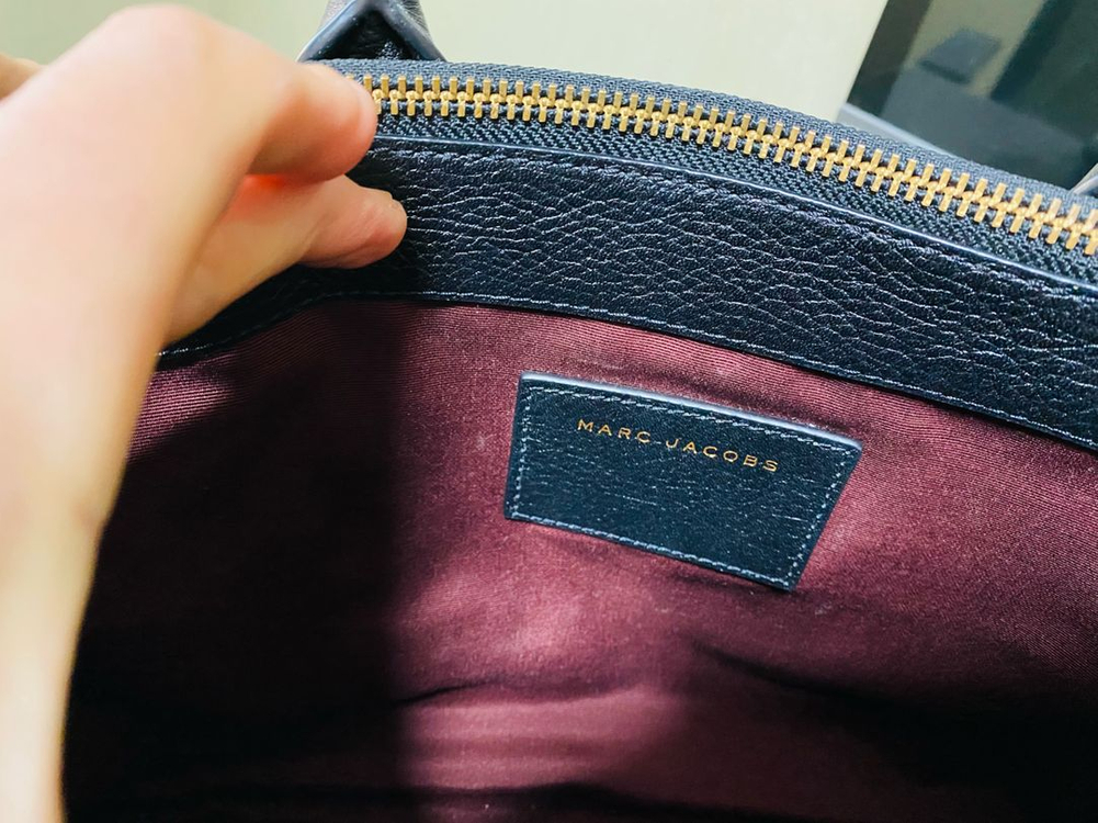 마이크제이콥스 크루져2way 가죽 블랙핸드백 이미지