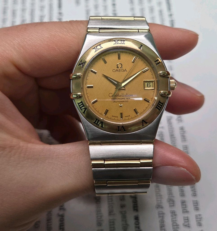 오메가 컨스틸레이션 18K콤비 풀바 최상위 크로노미터 오토매틱 이미지