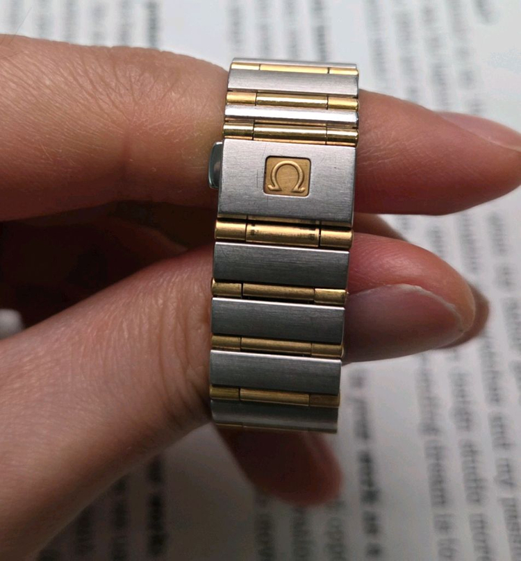 오메가 컨스틸레이션 별로고 18K콤비 풀바 쿼츠 여성용 브레이슬릿 ver. 이미지