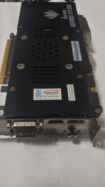 컬러풀 지포스 GTX660 TI 2GB (작동O,쿨러파손) 팝니다.. 이미지