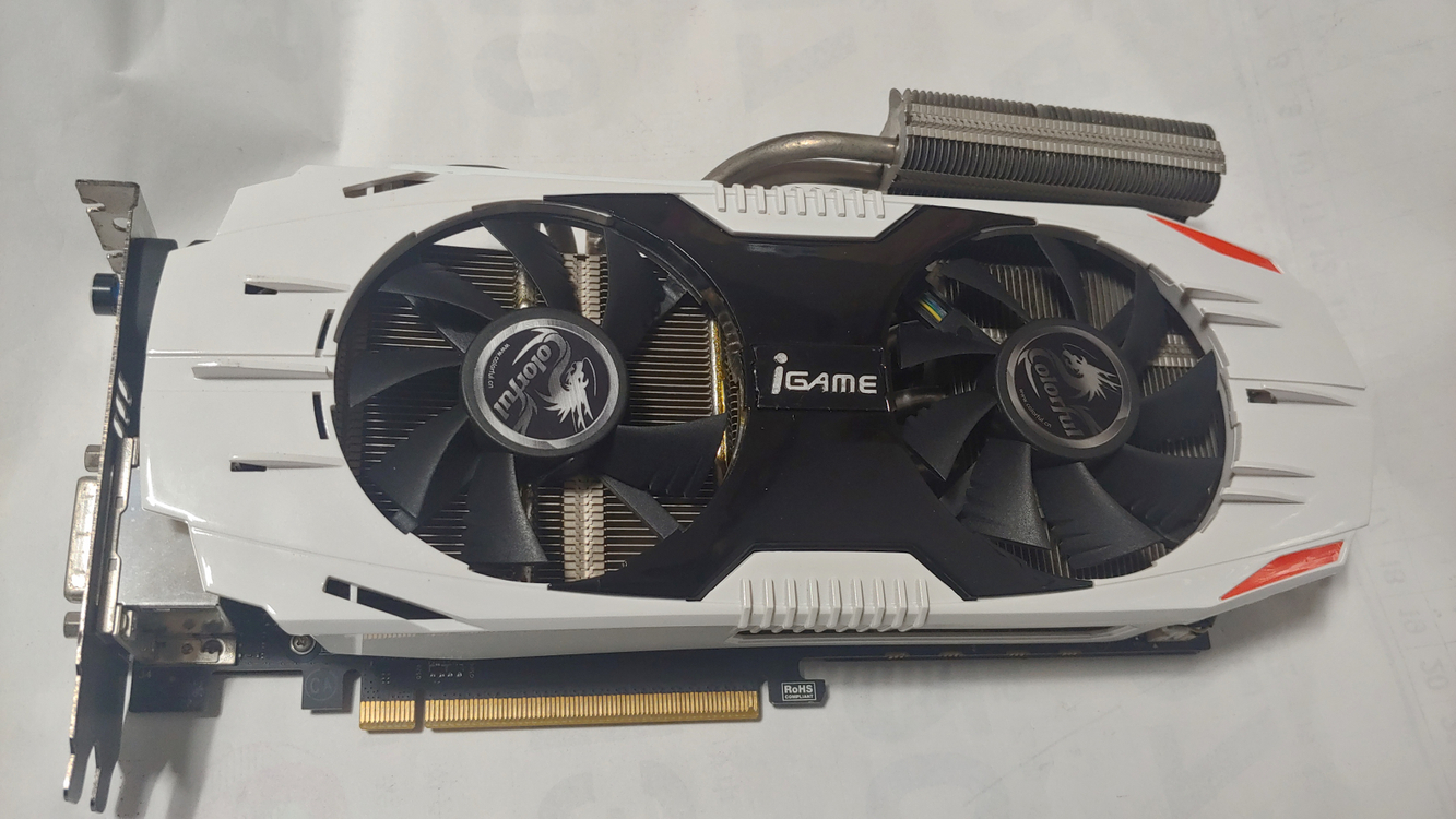 컬러풀 지포스 GTX660 TI 2GB (작동O,쿨러파손) 팝니다.. 이미지