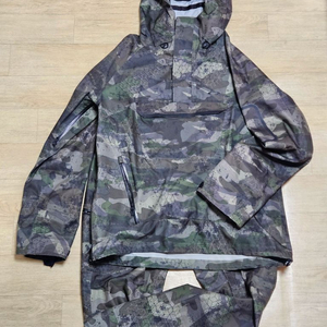 오클리 스노우 쉘 아노락 카모 상하의세트 스키복 보드복 이미지