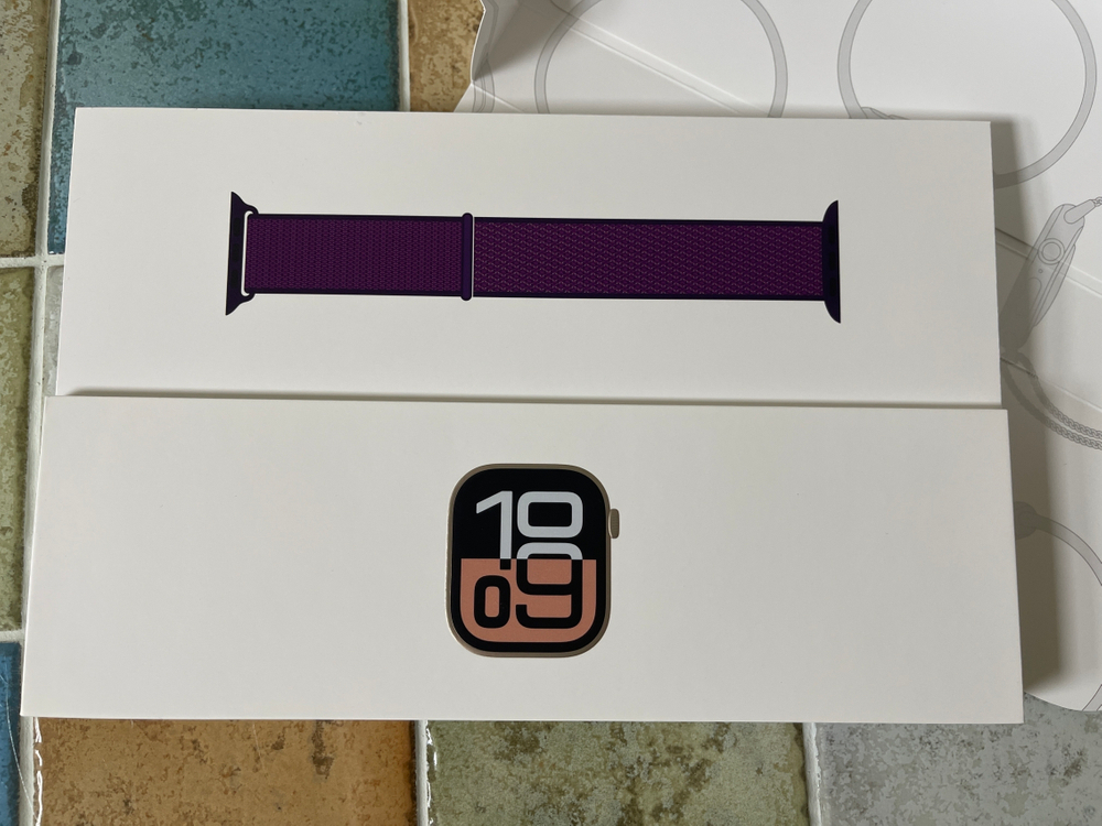 애플워치 10 42MM GPS 로즈골드 스포츠루프 택포 이미지