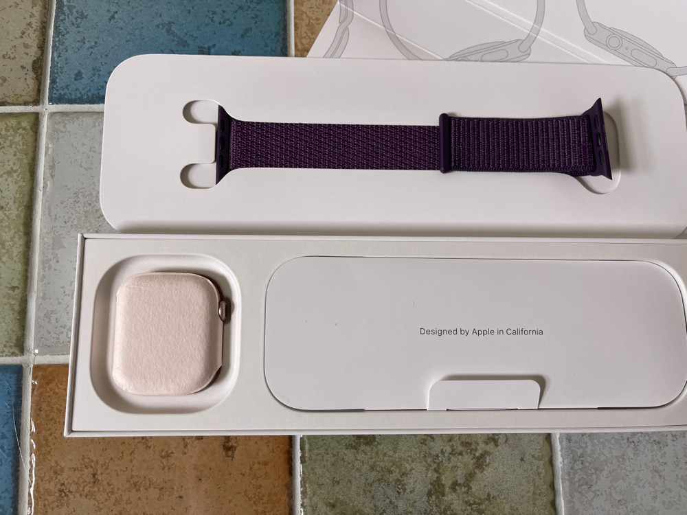 애플워치 10 42MM GPS 로즈골드 스포츠루프 택포 이미지