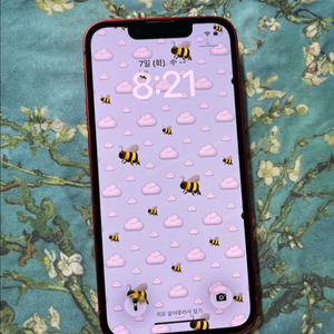 아이폰13미니 128 레드 S급 이미지