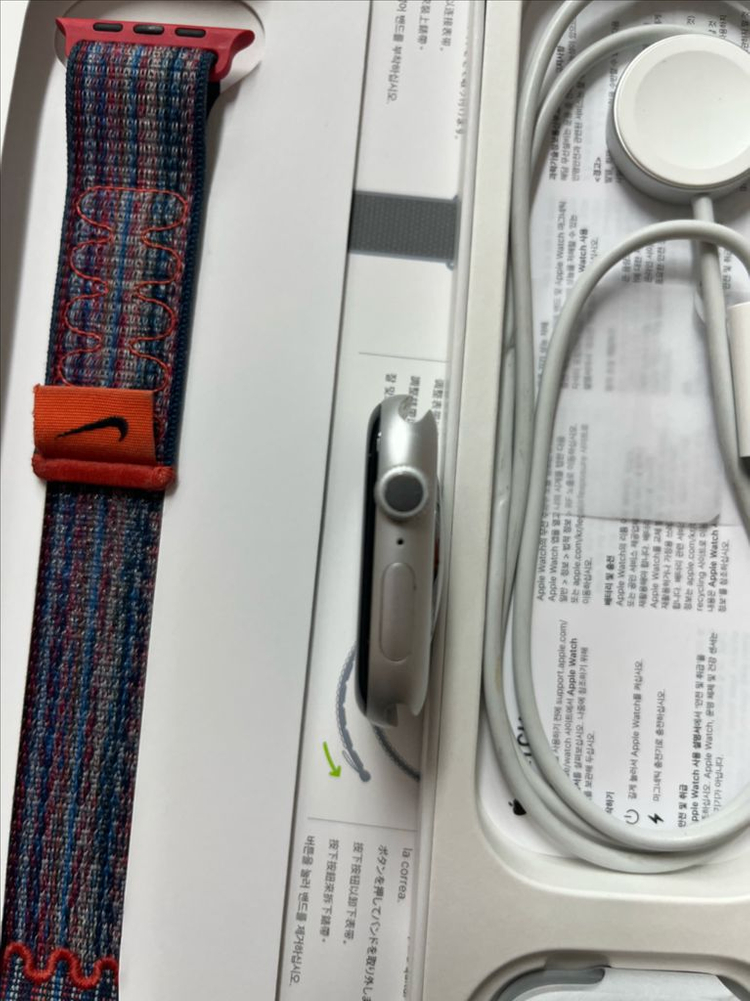 애플워치10 46mm 실버 SS급 이미지