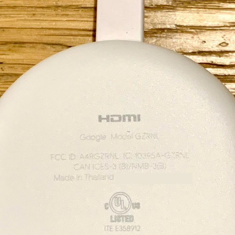 구글 크롬캐스트 4세대 4K (GZRNL) 이미지