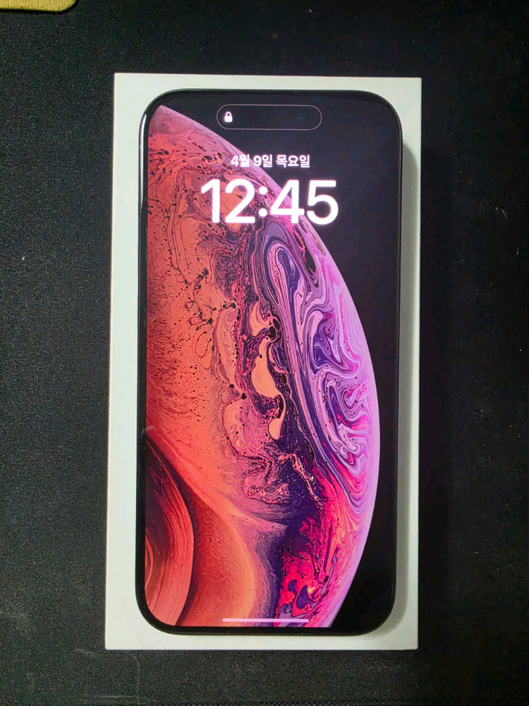 아이폰15프로 128g 티타늄 블랙 이미지