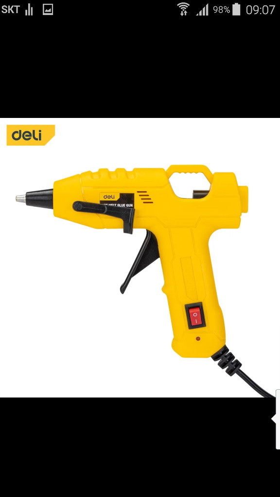 글루건 미니 핫멜트 스틱 7mm 11mm 접착제 본드 이미지