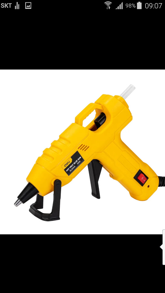 글루건 미니 핫멜트 스틱 7mm 11mm 접착제 본드 이미지