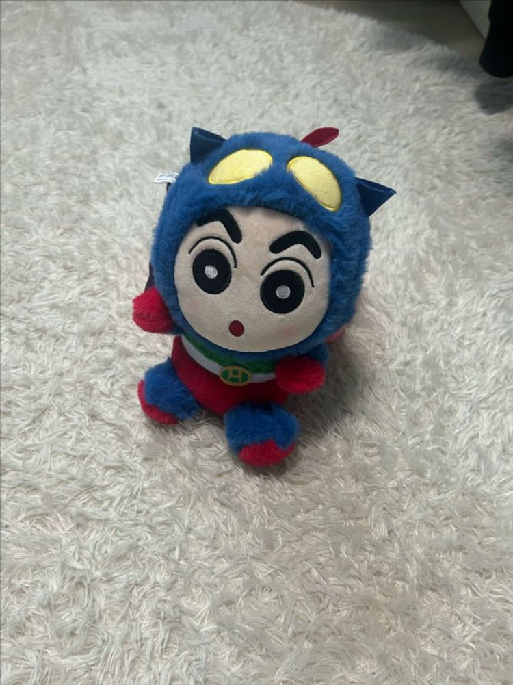 (새상품) 짱구는 못말려 슈퍼맨 짱구 중형인형 이미지