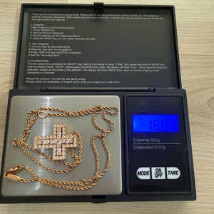 18k 다미아니 벨에포크 목걸이 로즈골드 라지 이미지