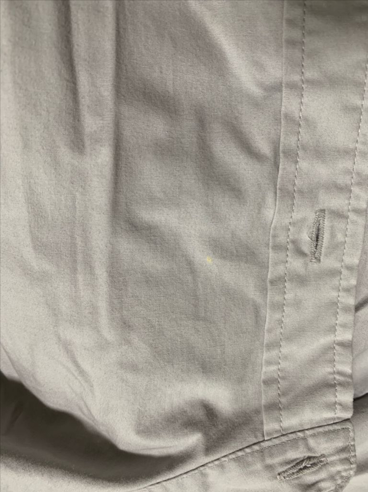 유니온블루 LAUNDRY SHIRT 그레이 색상 s사이즈판매 이미지