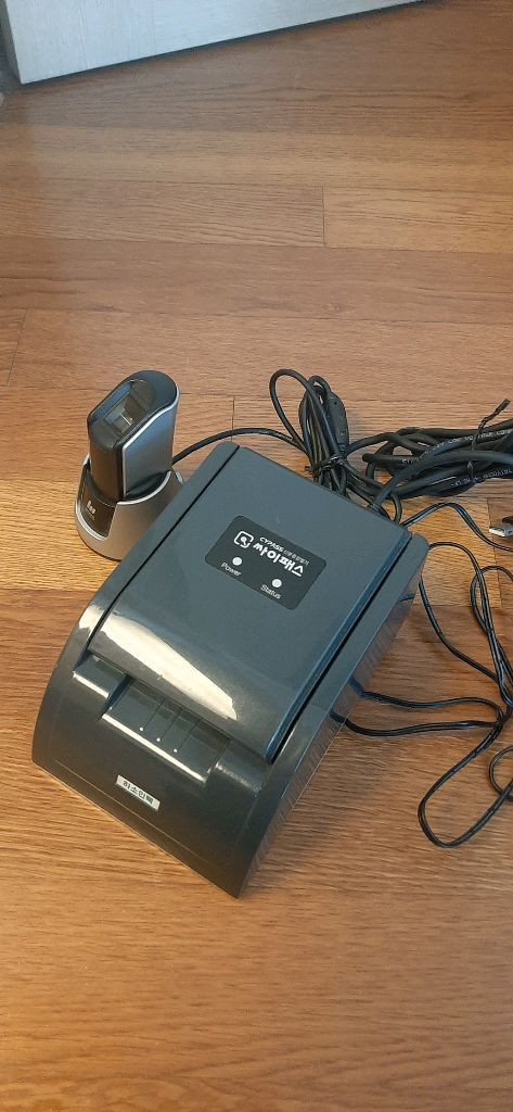 미성년자감별기 지문인식기 싸이패스 이미지