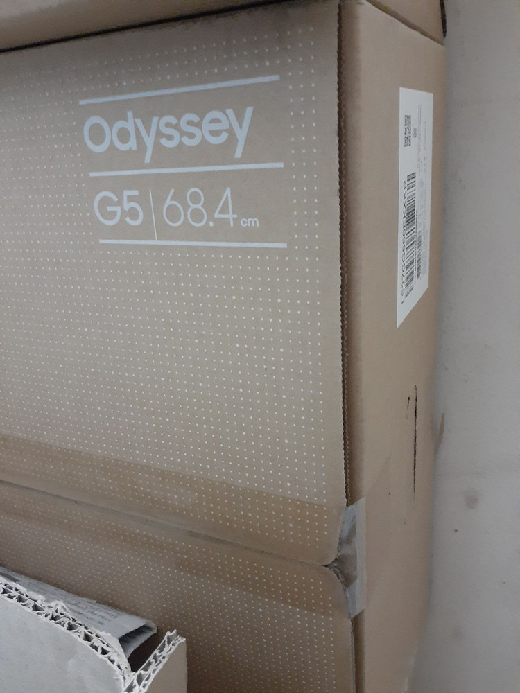 (고장, 부품용)삼성전자 오디세이 G5 S27CG550 68.4cm(27인치)QHD 165Hz 1ms 커브드 모니터 이미지