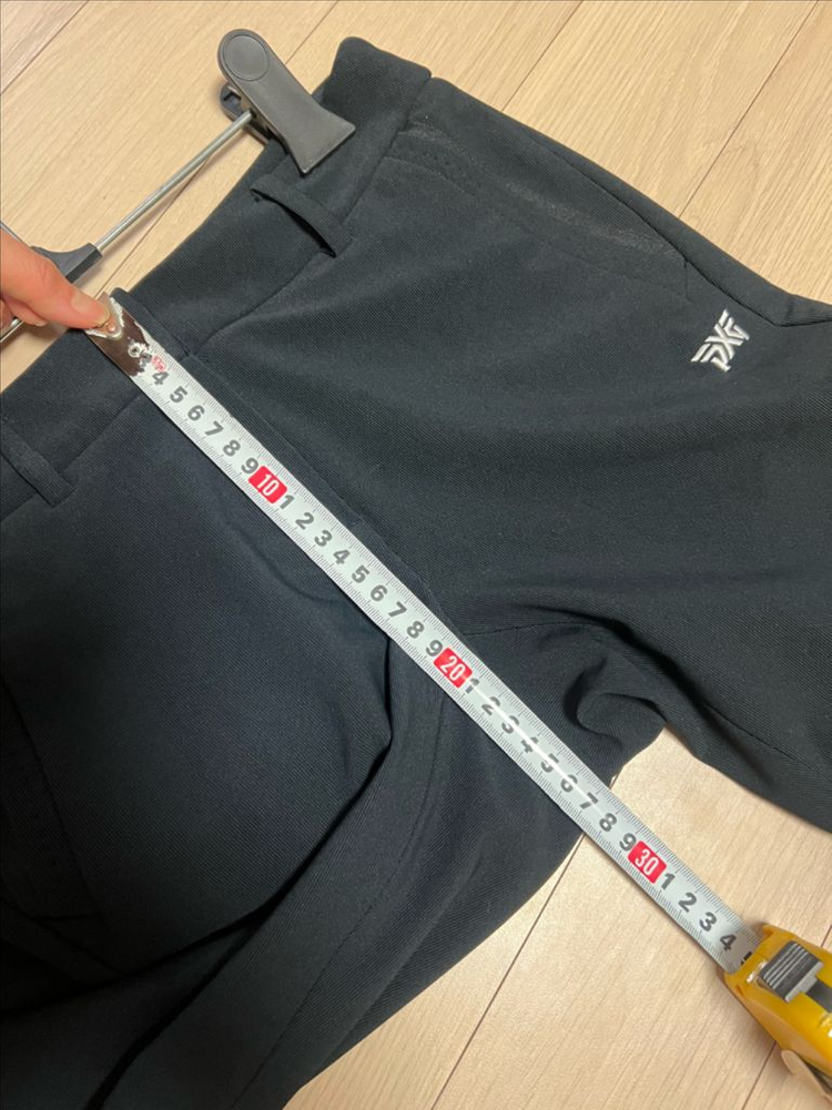 21년 정품 PXG 피엑스지 여성 골프 에센셜 팬츠 XXS 스판 골프웨어 골프복 블랙 검정 이미지