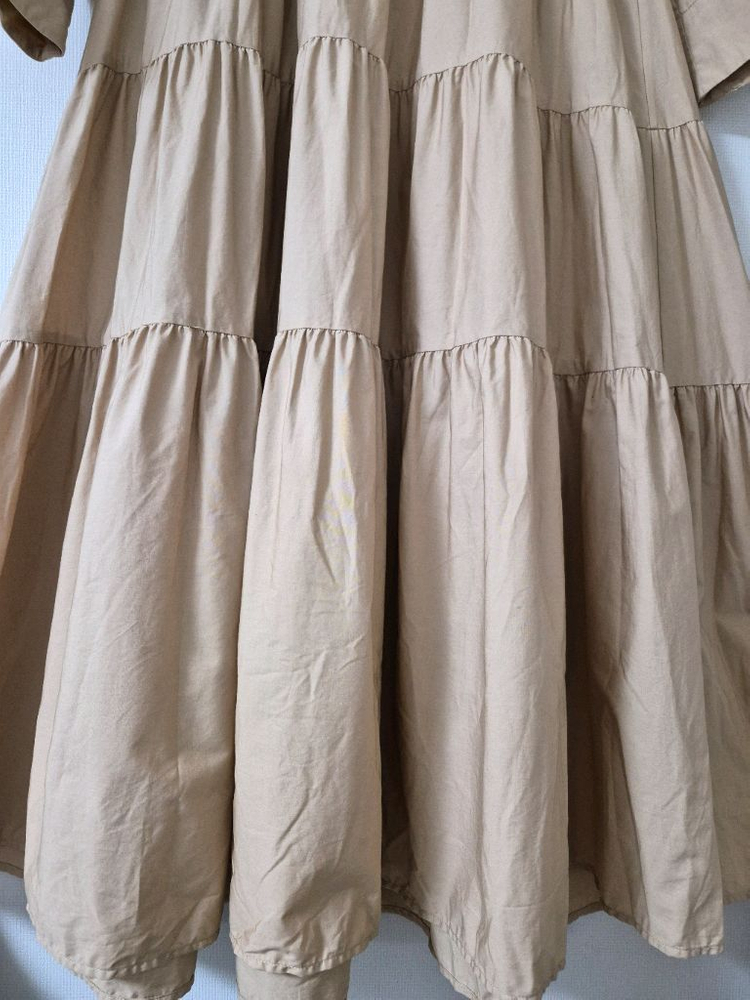 아르켓 캉캉 셔츠형 롱원피스( 이미지