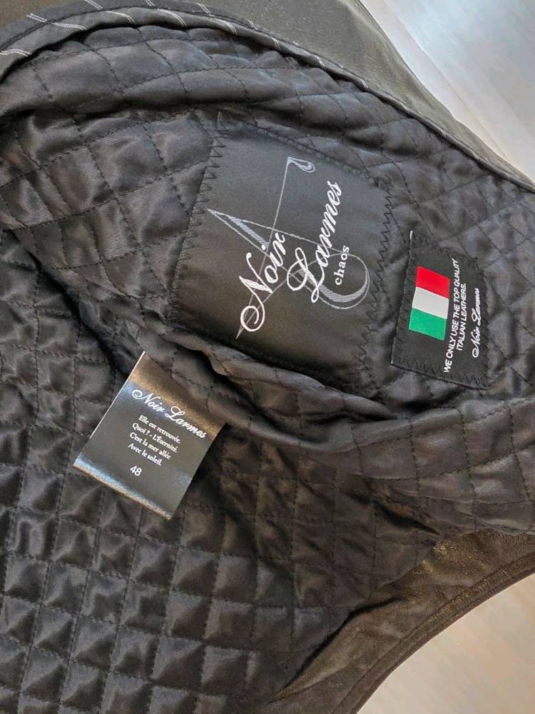 [48] [105] 느와르 라르메스 블랙라벨 버서커가죽자켓 이미지