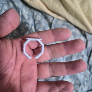 고쥬 폴라 하얀색 큰 파츠 링 판매 방 이미지