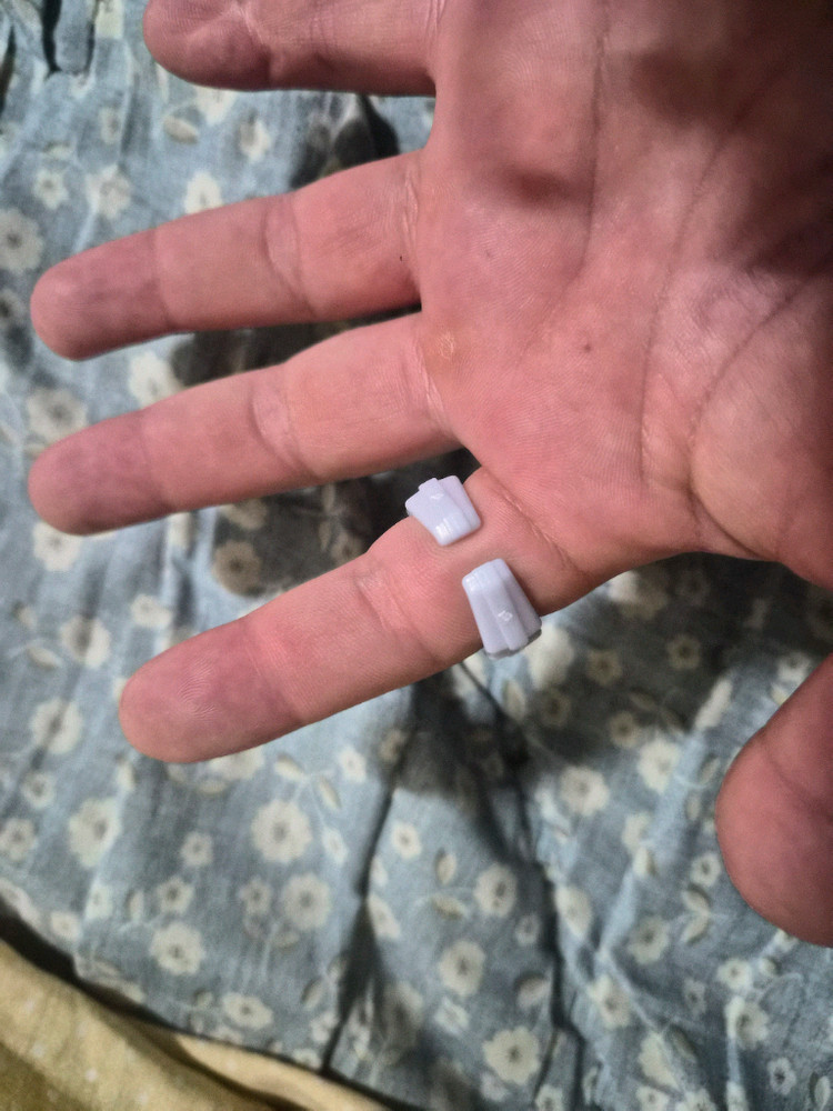 고쥬 폴라 하얀색 큰 파츠 링 판매 방 이미지