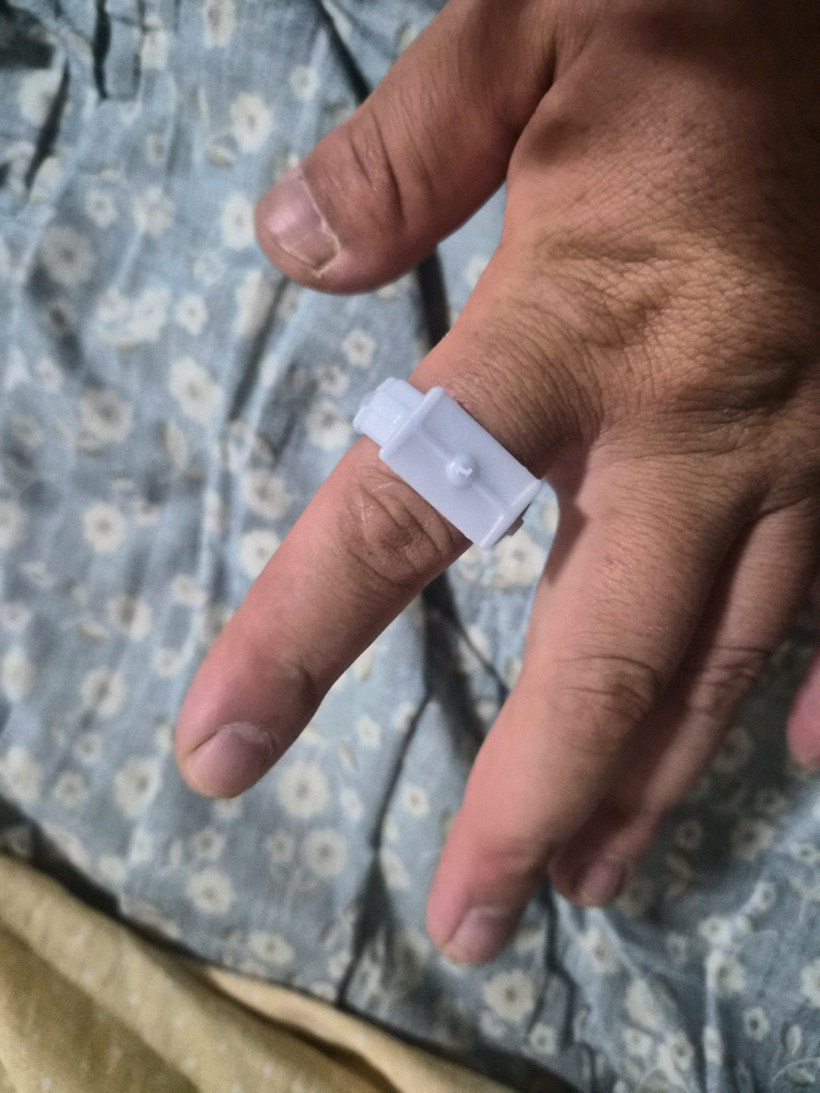 고쥬 폴라 하얀색 큰 파츠 링 판매 방 이미지