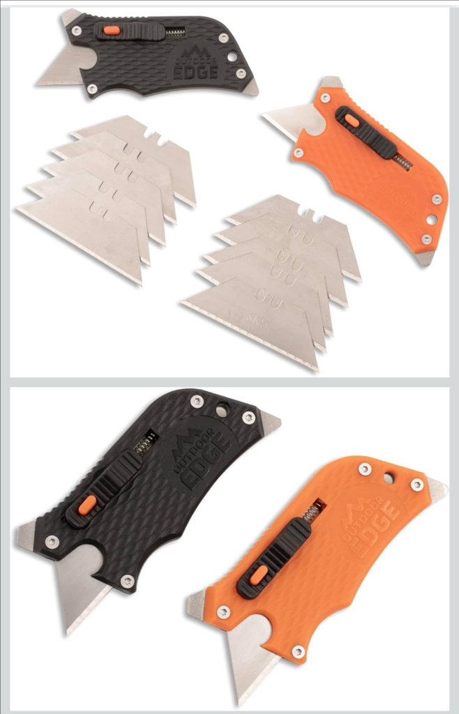 아웃도어 엣지 슬라이드 와인더 멀티툴, 유틸리티 나이프 세트 (새제품) 이미지