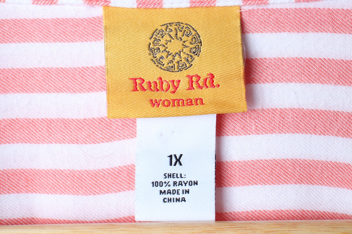 W(F) 브랜드빈티지 셔츠 남방 루즈핏 스트라이프 이미지