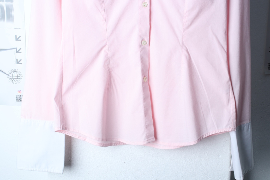 W(M-L) 브랜드빈티지 셔츠 남방 블라우스 무지 이미지