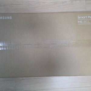 미개봉 삼성 스마트모니터 32인치 LS32FM503 화이트 팝니다. 이미지