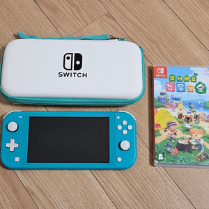 닌텐도 스위치 라이트 및 모여봐요 동물의숲 이미지