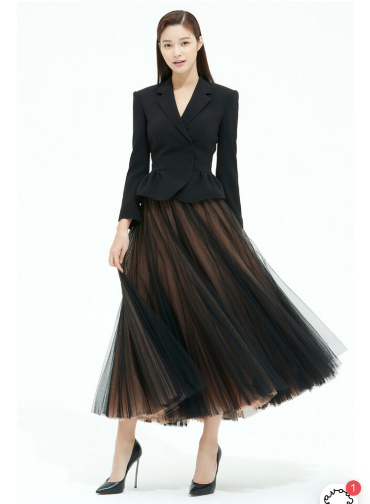 [새상품] 아보아보 튤 스커트 ( 산드로 마쥬 이자벨마랑 시에 샤넬 디올 셀린느 미우미우 로저비비에 마놀로블라닉 이미지
