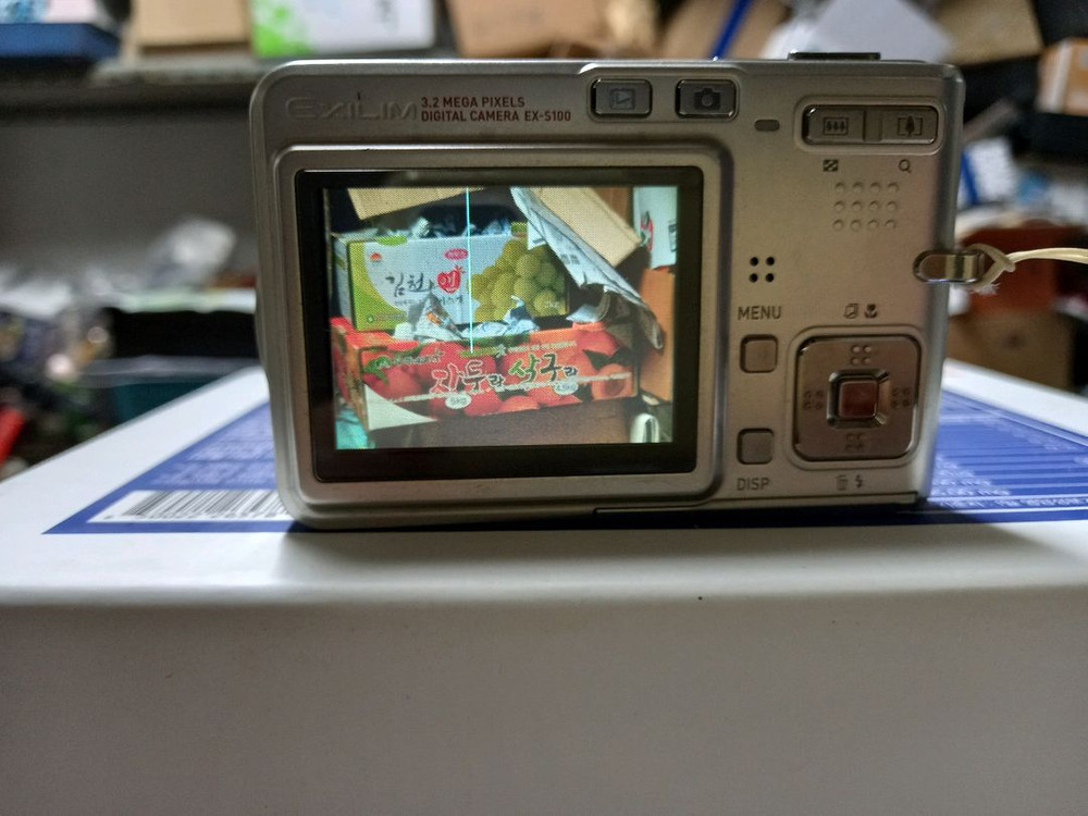 카시오 엑슬림 EX-S100 디카 이미지