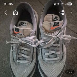 나이키 사카이 와플회색 운동화 (245입니다) 이미지