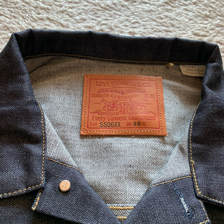리바이스 LVC s506xx 대전판 자켓 XL(44) 새제품 이미지
