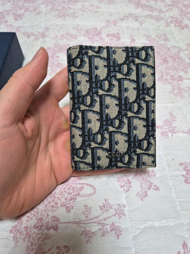 새상품컨디션 디올 오블리크 오거나이저 지갑 이미지