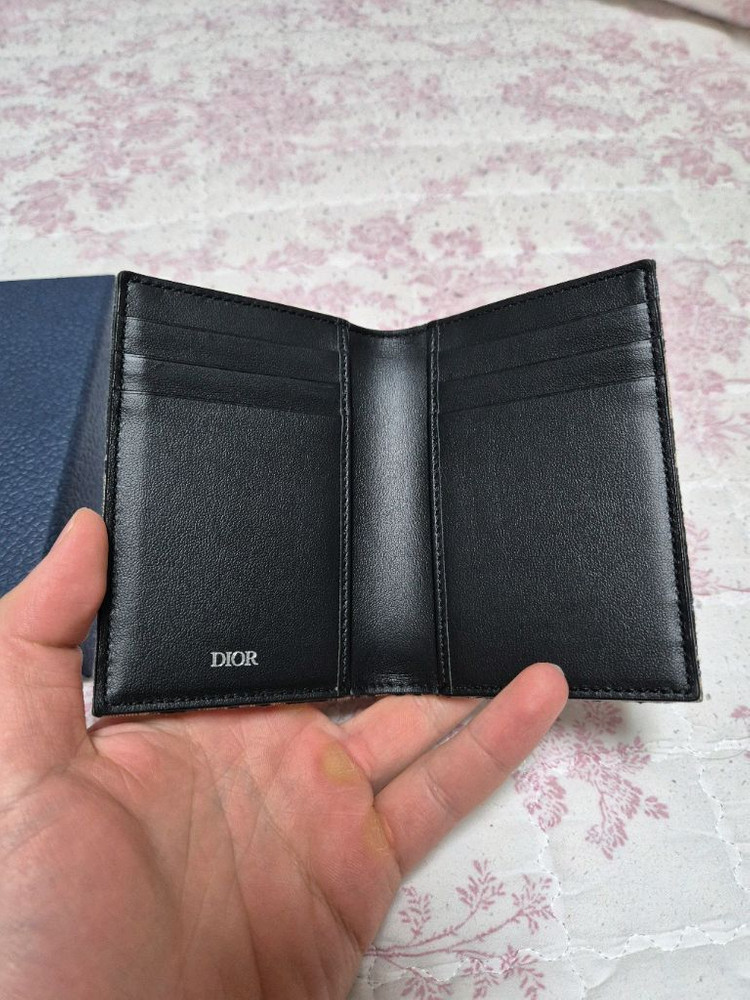 새상품컨디션 디올 오블리크 오거나이저 지갑 이미지