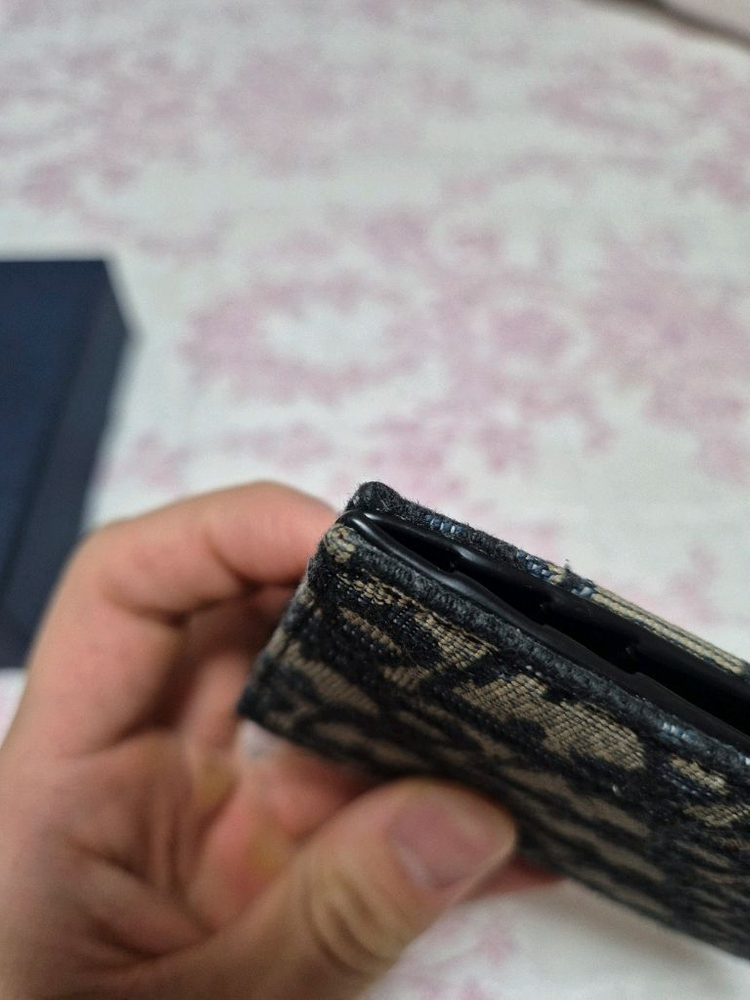 새상품컨디션 디올 오블리크 오거나이저 지갑 이미지