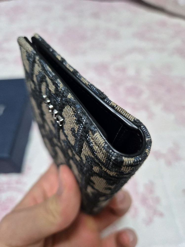 새상품컨디션 디올 오블리크 오거나이저 지갑 이미지