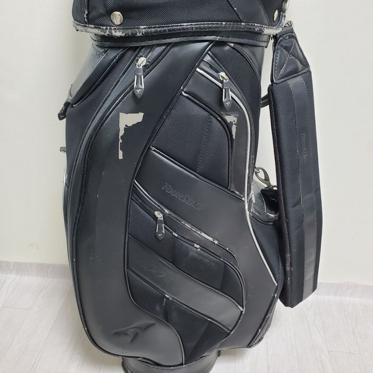 브리지스톤 캐디백 골프가방 블랙 골프백 투어스테이지 이미지