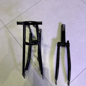 브롬톤 C라인 블랙 포크/리어 프레임 판매 이미지