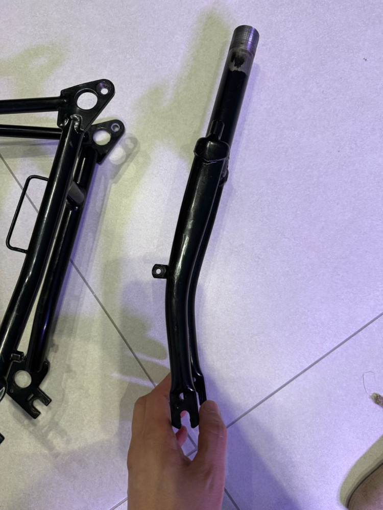 브롬톤 C라인 블랙 포크/리어 프레임 판매 이미지