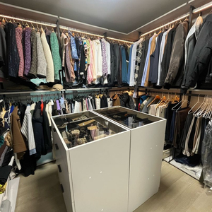 리바트 시스템 행거 드레스룸 세트 이미지